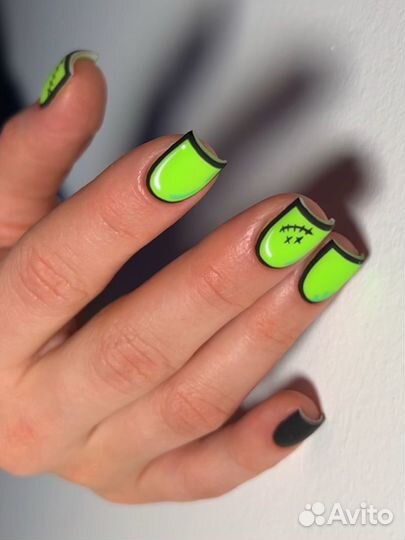 Маникюр Наращивание Фестивальный (фмр)