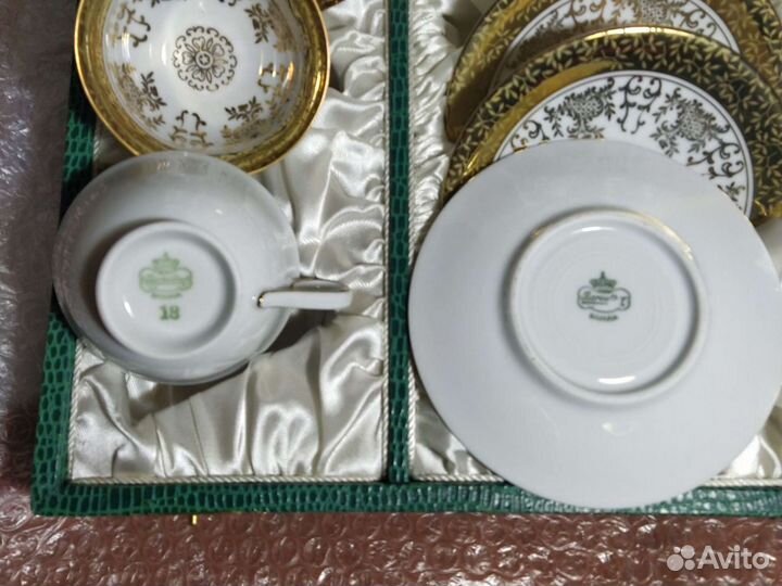 Фарфоровый кофейный набор Bavaria привезен из Евро