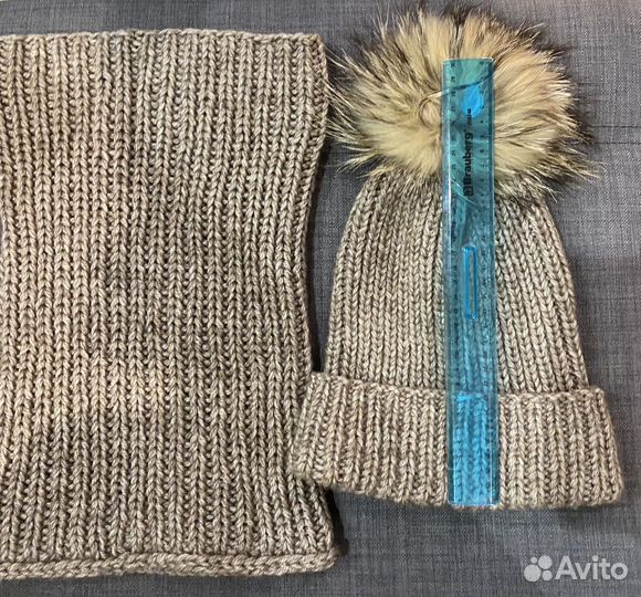 Снуд и шапка р, 55-58