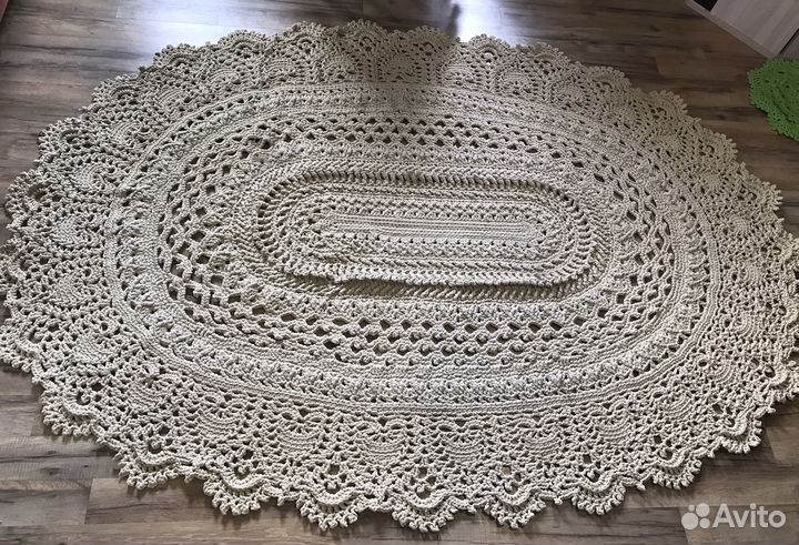 Ковры из полиэфирного шнура 5мм с сердечником