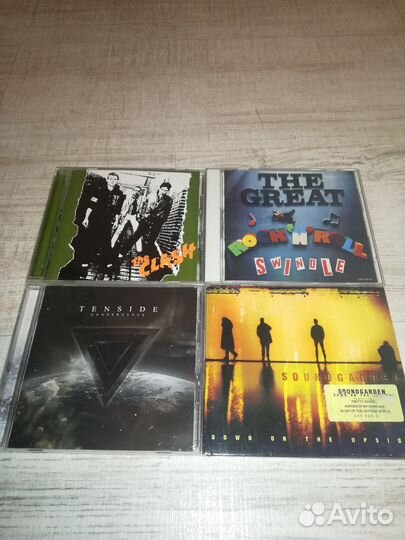 Cd van halen, clash, Rock