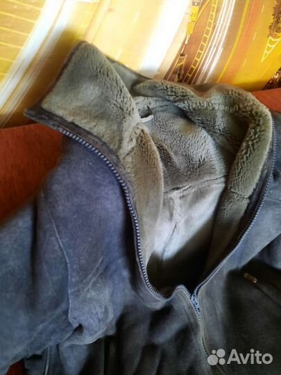 Дубленка мужская б/у