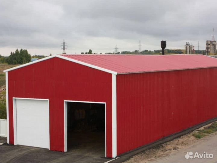 Склады, ангары из сэндвич-панелей