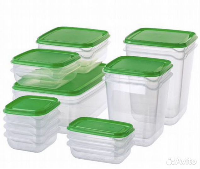 Контейнеры Прута икеа IKEA 17 штук