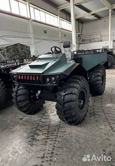 Вездеход переломка Grizzly (Снегоболотоход)