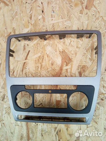 Рамка магнитолы Skoda Octavia a5 fl