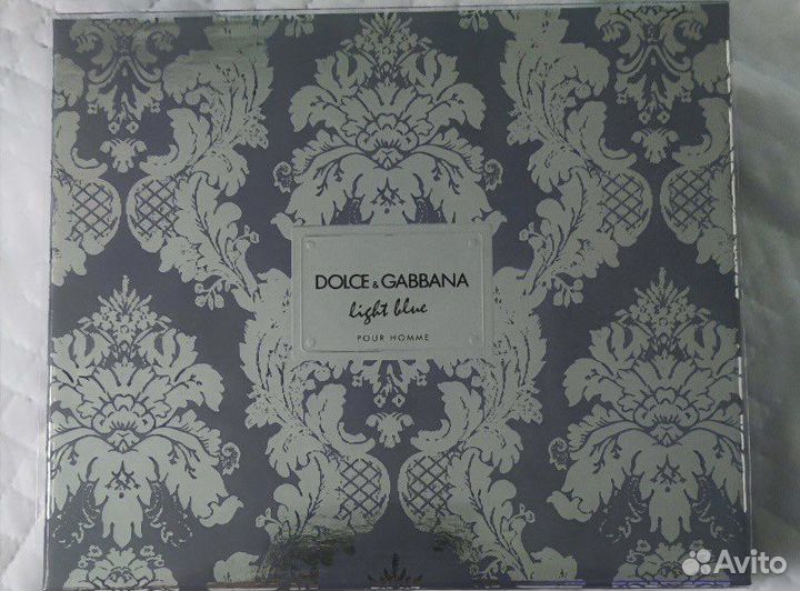 Набор мужской Dolce Gabbana Light Blue Pour Homme