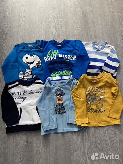 Детские вещи пакетом на мальчика 68-86