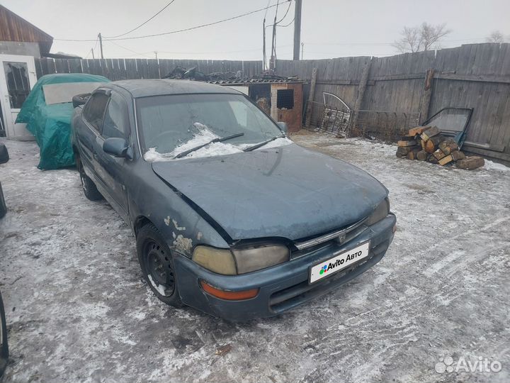 Toyota Sprinter 1.5 AT, 1992, битый, 30 000 км