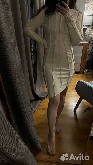 Платье - мини обтягивающее