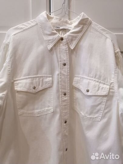 Рубашка женская zara 48 50