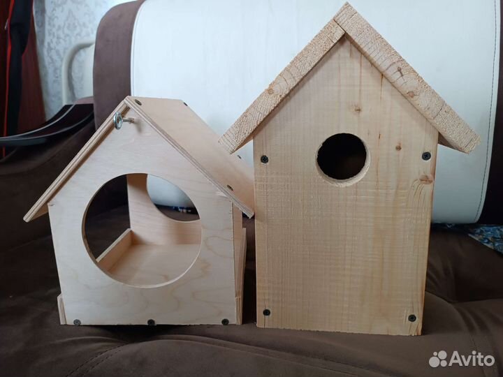 Скворечник, кормушка для птиц