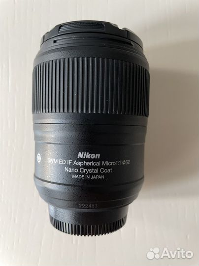 Nikon 60 mm f 2.8 G ED AF-S Micro Nikkor