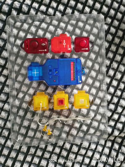 Электронный конструктор Логи блоки, 30 предметов