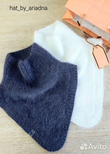 Платки, снуды, шарфы ручная работа