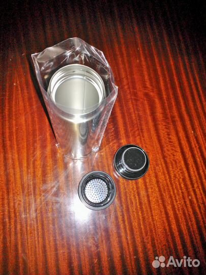 Термос походной металлический, новый