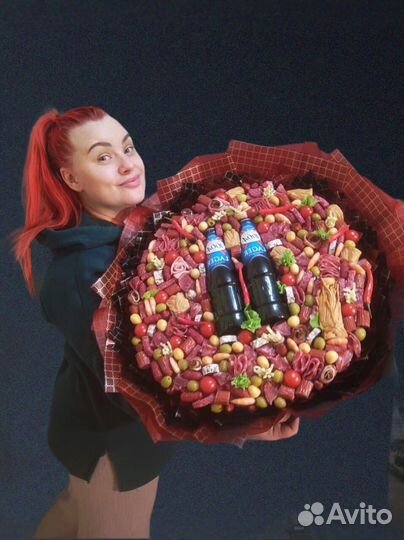 Съедобные букеты для мужчин/вкусный подарок