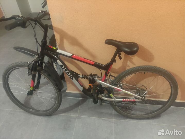 Двухподвесный велосипед