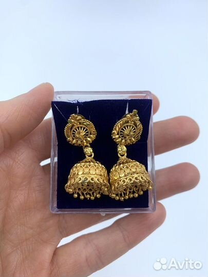 Серьги индийские джумки