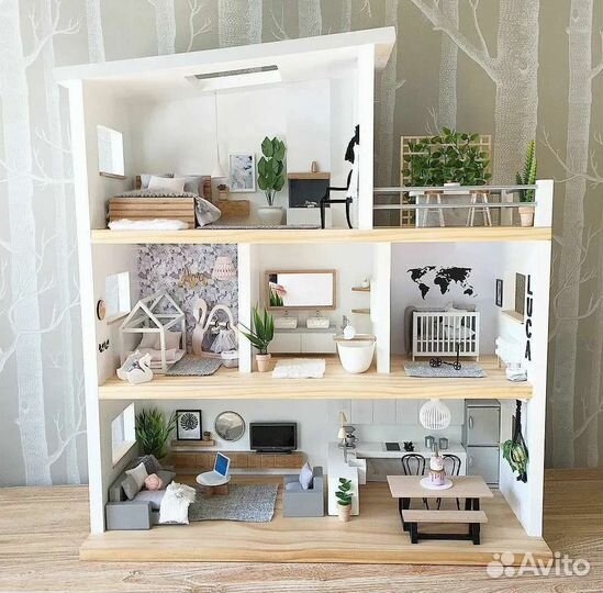 Кукольный домик на заказ