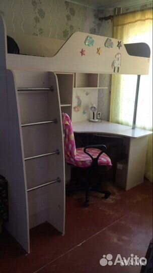Кровать чердак бу