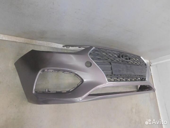 Бампер передний Hyundai Solaris