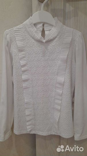 Блузка белая для девочек