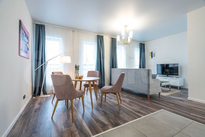 2-к. квартира, 76,9 м², 18/29 эт.