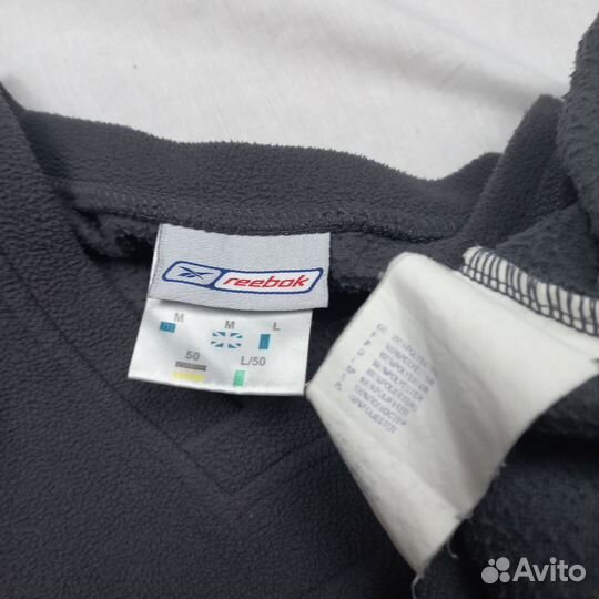 Флисовый свитшот reebok vintage