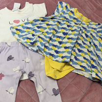 Вещи пакетом на девочку 68