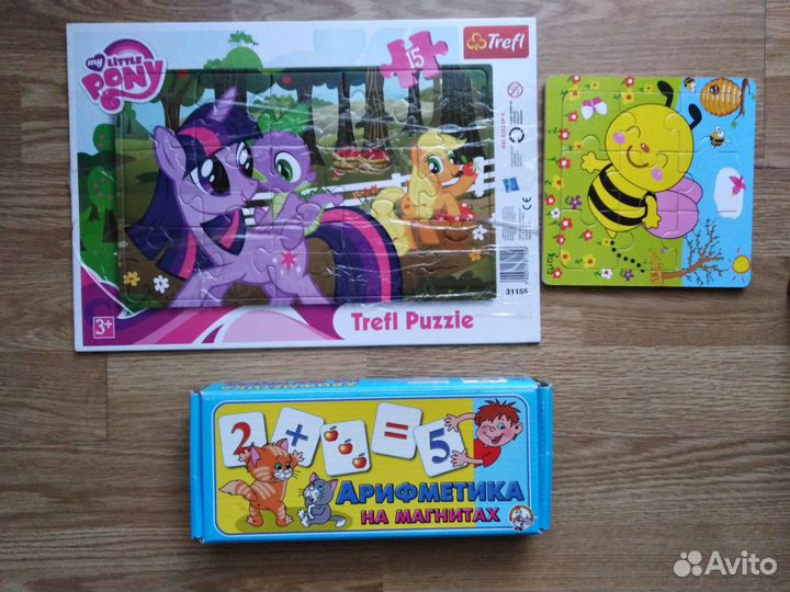 Пазлы новые для детей