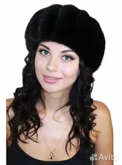 Норковый берет