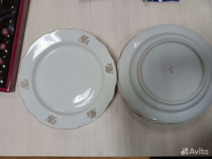 Тарелка квадратная Fortuna Австрия, тарелка Дулево