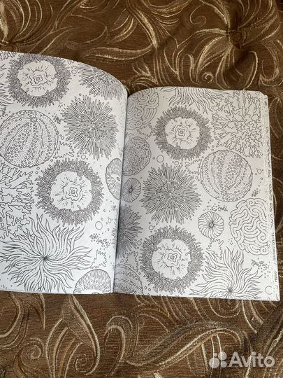 Моретерапия. Раскраска для взрослых. Антистресс