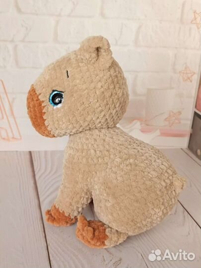 Игрушка из плюшевой пряжи 