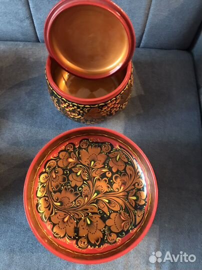 Посуда хохлома