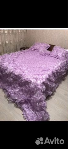 Покрывало на кровать и подушки