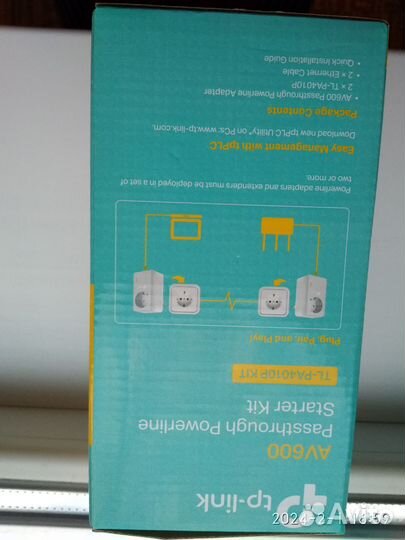 Сетевой адаптер TL-PA401OP KIT