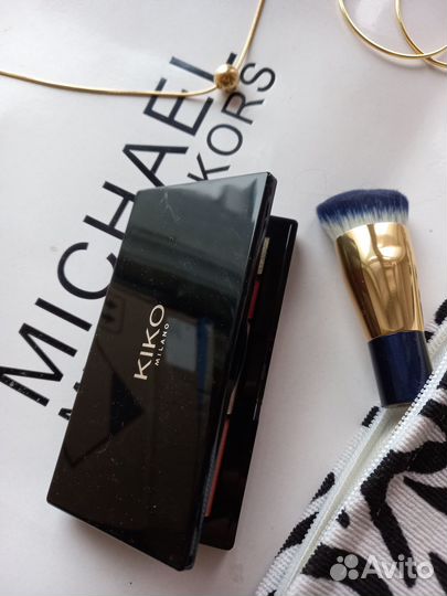 Kiko тени +румяна новые тон 04