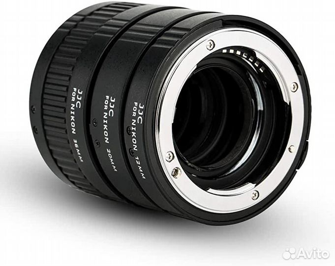 Макро кольца JJC For Nikon 12/20/36mm автофокусный