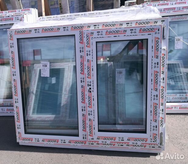 Пластиковые окна 1100х1100