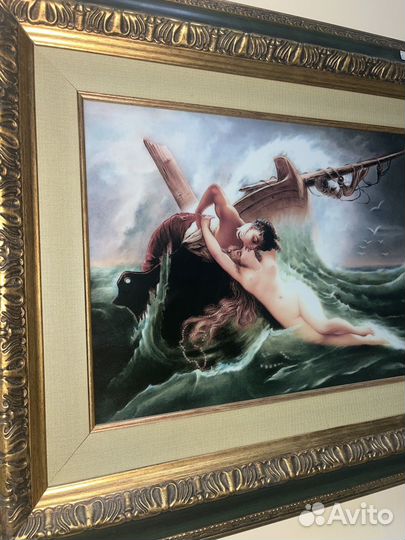 Картина живопись на фарфоре