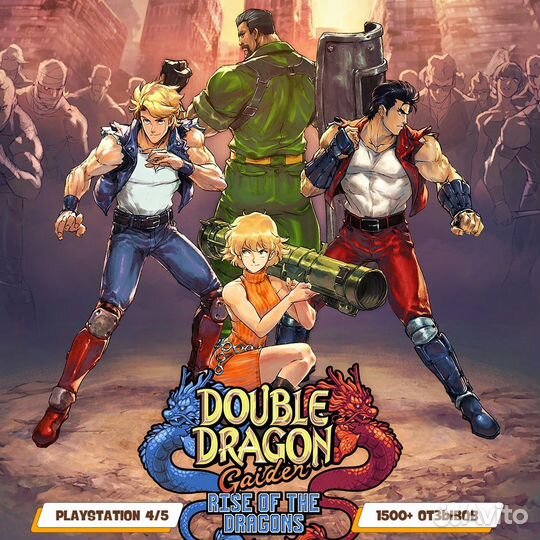 Double Dragon Gaiden Rise of the Dragons Ps4 & Ps5