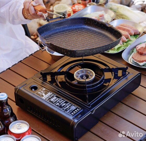 Походная туристическая портативная газовая плита