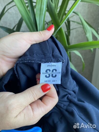 Брюки школьные для девочки 122 размер