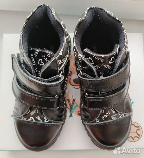 Ботинки демисезонные для девочки 28 размер