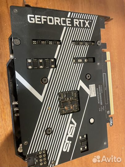 Видеокарта asus RTX 3050 8gb