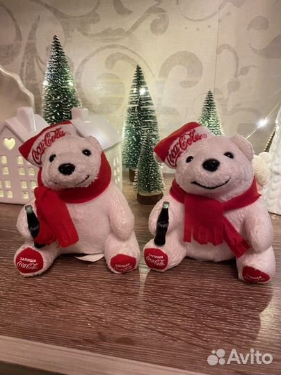 Новогодние мишки Coca Cola Кока Кола
