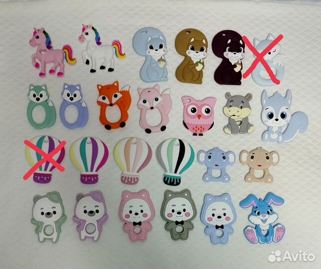 Фурнитура для создания держателей для соски