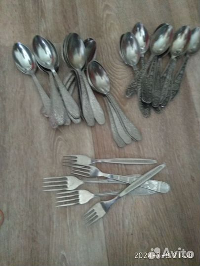 Набор столовых приборов СССР нержавейка